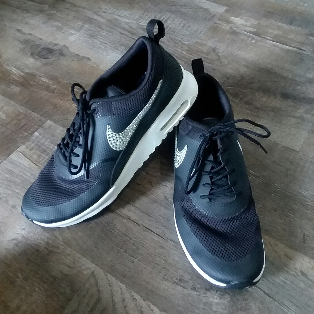 Nike Air Max Thea shoes w/rhinstones